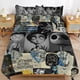 thumbnail image 1 of Corpse Bride And Jack Skellington Duvet Cover Set 3 Piece Bedding Set Double Sided Printing Decorative Comforter Cover Set, 1 of 5