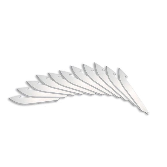 Cuchillas de repuesto OUTDOOR EDGE 9 cm (12 unidades) acero inoxidable