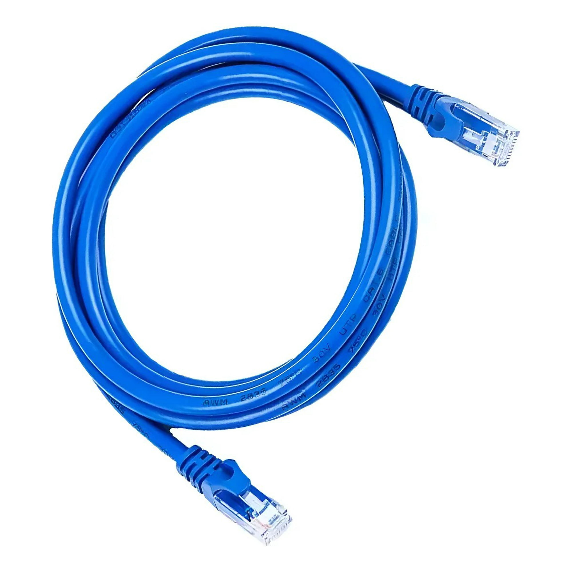 Genérica - 5 Unidades Cables Ethernet Cat6 30cm Cables De Red Ethernet