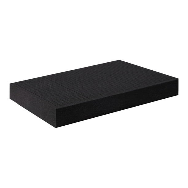 Almohadilla De Revestimiento De Esponja Cuadrada De Espuma De Espuma Seleccionada Para El Transporte De Cajas De Fabricación De 30.5x30.5x5cm