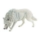 thumbnail image 3 of Mini Estatuilla De Lobo Artesanal, Juguetes De Animales En Miniatura Para Niños, Niñas, Niños, Blanco, 3 of 3