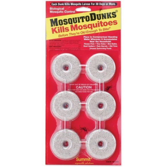 Control biológico Mosquito Dunks 6 unidades 704655