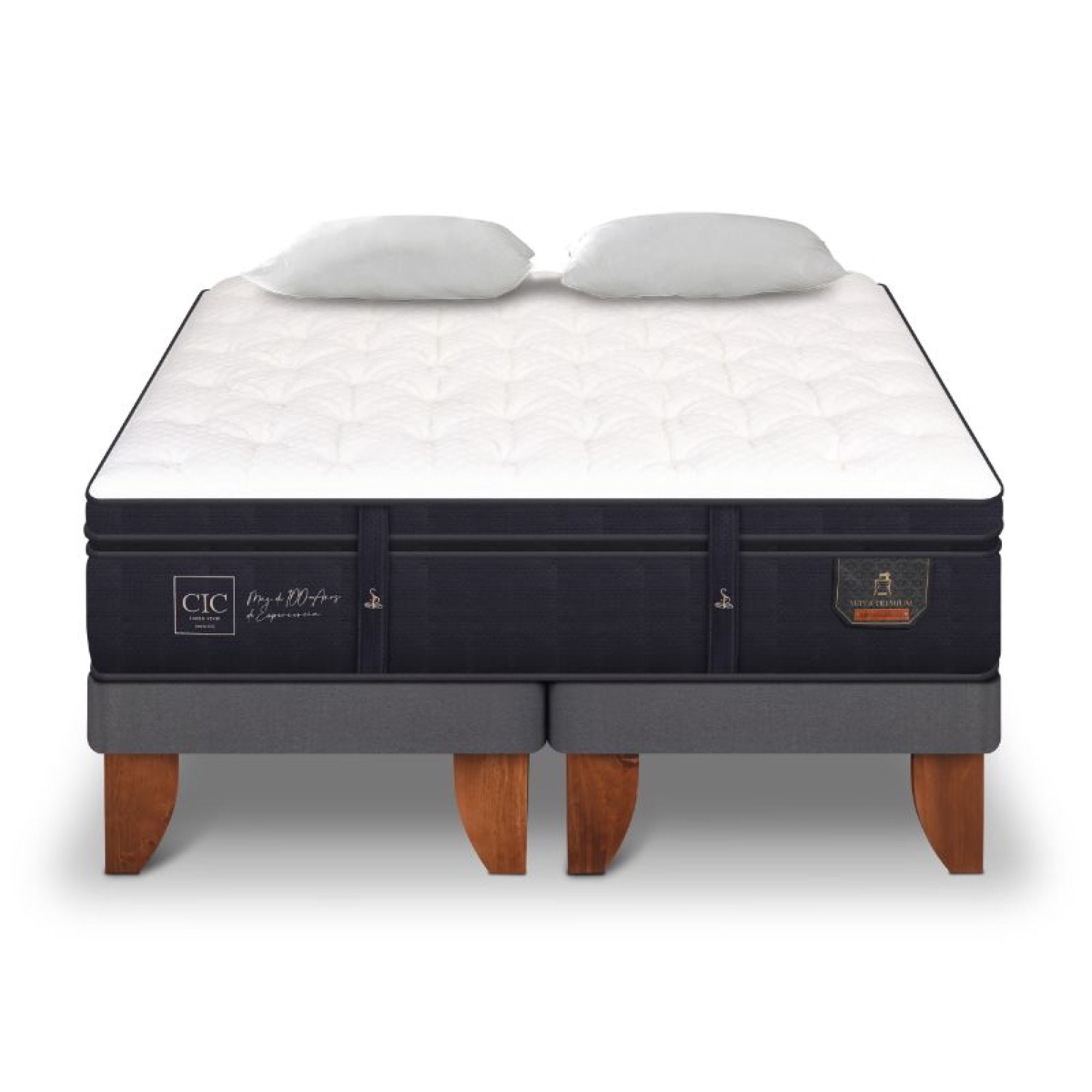 Cama Europea Super Premium King Base Dividida