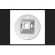 thumbnail image 1 of Funda portalámparas Sigma Electric redonda de plástico blanco, 1 of 1
