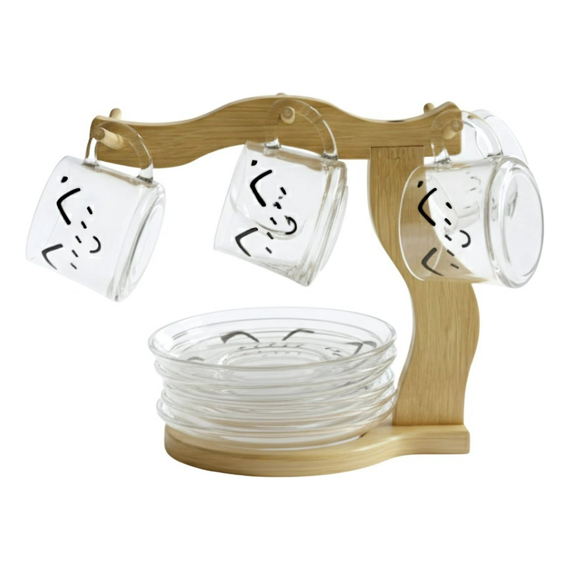 Genérico - Juego Taza Soporte Plato Decorativo Organizador Cocina Jhn