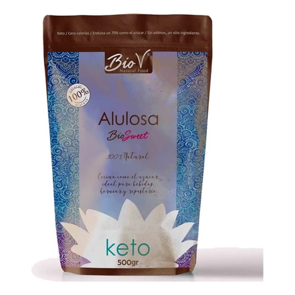 Alulosa 500g Endulzante Natural Sin Gluten Vegano Biov