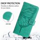 thumbnail image 4 of Funda Cartera Mariposa Para Samsung Galaxy S26 Ultra Con Soporte Y Ranuras Para Tarjetas Verde, 4 of 6