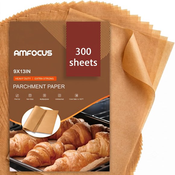 Papel pergamino AMFOCUS 300 hojas 23x33 cm sin blanquear