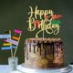 thumbnail image 5 of Decoración de tarta con purpurina en forma de hongo Qertesl para fiesta de cumpleaños, 5 of 7