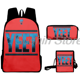 thumbnail image 1 of Jey Uso Yeet Merch Backpack 3pcs/set Rucksack Crossbody Bag Women Men Casual Daypack Unisex Packsack Travel Bags, 1 of 3