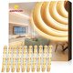 thumbnail image 1 of Tira de luces LED EMITEVER COB, luz blanca cálida, 10 m, 3000 K, 24 V, regulable, 1 of 8