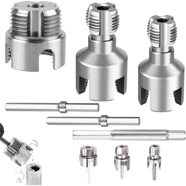 Terraja tubos 4 en 1 para 1/2" 3/4" 1" PVC integrado interior exterior