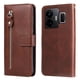 thumbnail image 1 of Funda con Cremallera para Realme GT Neo 5, Carcasa Cartera de Cuero PU con Soporte y Tarjetero, 1 of 6