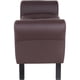 thumbnail image 3 of Banqueta Baul Lua 2c Pu 20 Chocolate, 3 of 6