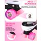 thumbnail image 4 of Patines de ruedas Sowume ajustables para niñas y mujeres, 4 of 7