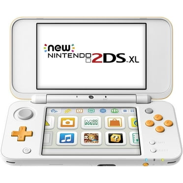 Nueva Consola de Juegos Portátil Nintendo 2DS XL, Blanca y Naranja