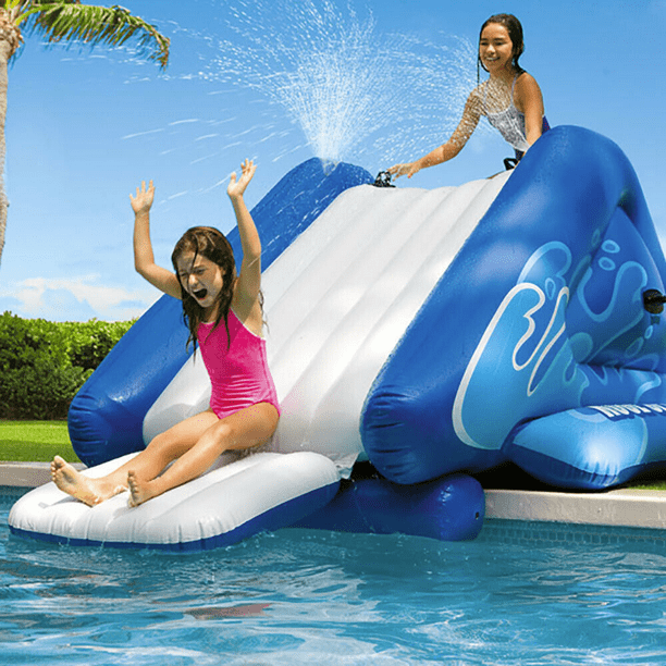 Tobogán Inflable Para Piscina Lider