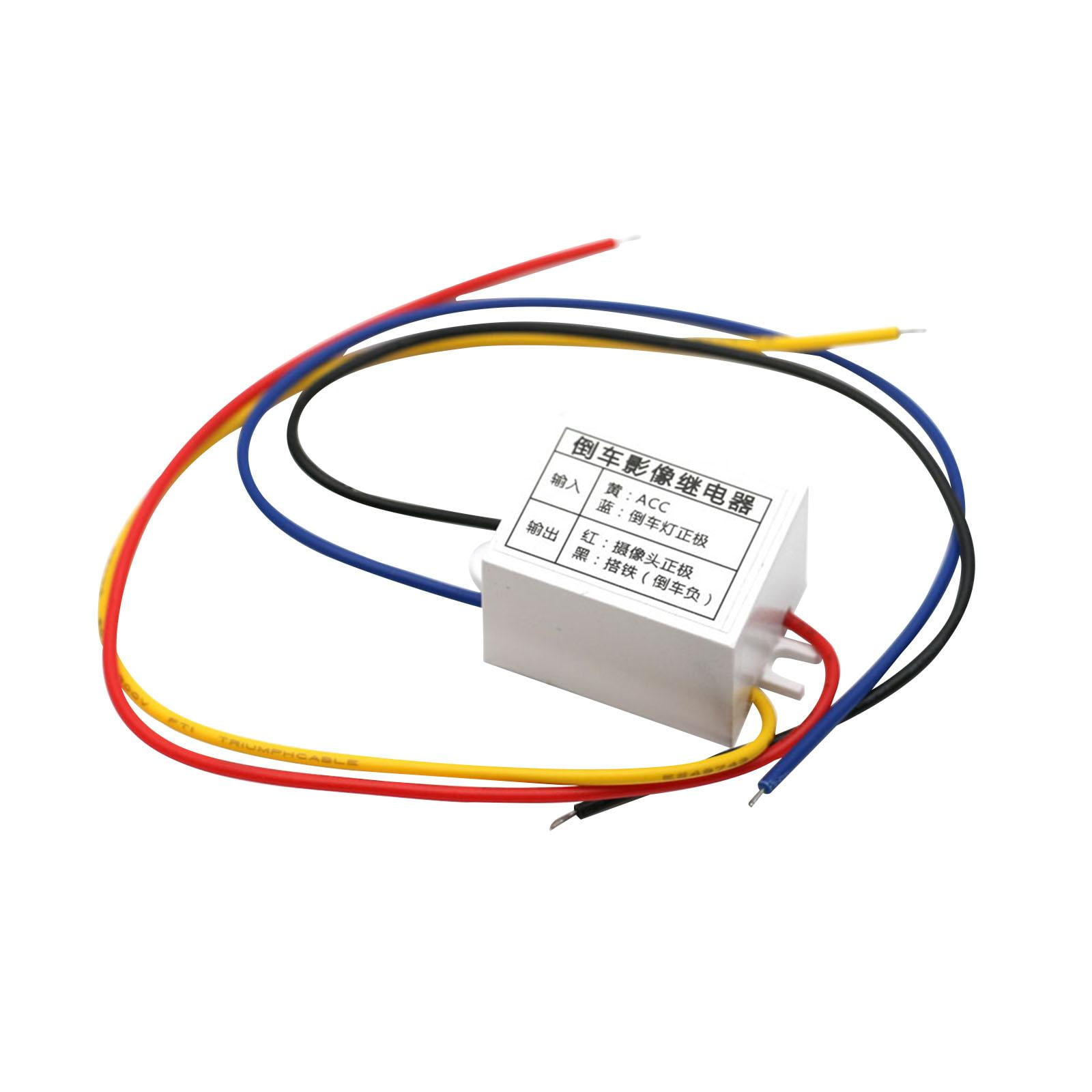 Ioensy - Interferencia Anti De La Retransmisión Estabilizada 12v Dc De La Energía De La Cámara De Visión Trasera