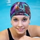 thumbnail image 4 of Iwájú Gorro de Natación de Licra, Gorro de Baño de Tela Cómoda, Gorro Elástico Antideslizante para Hombres, Mujeres y Niños, 4 of 6