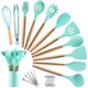 thumbnail image 1 of Juego de utensilios de cocina BECBOLDF 27 piezas de silicona con soporte, 1 of 9
