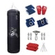 thumbnail image 5 of Bolsa Sin Llenar Protectores De Manos Saco De Boxeo Rellenable Para Gimnasio En Casa Adultos Taekwondo Negro 100 Cm, 5 of 5