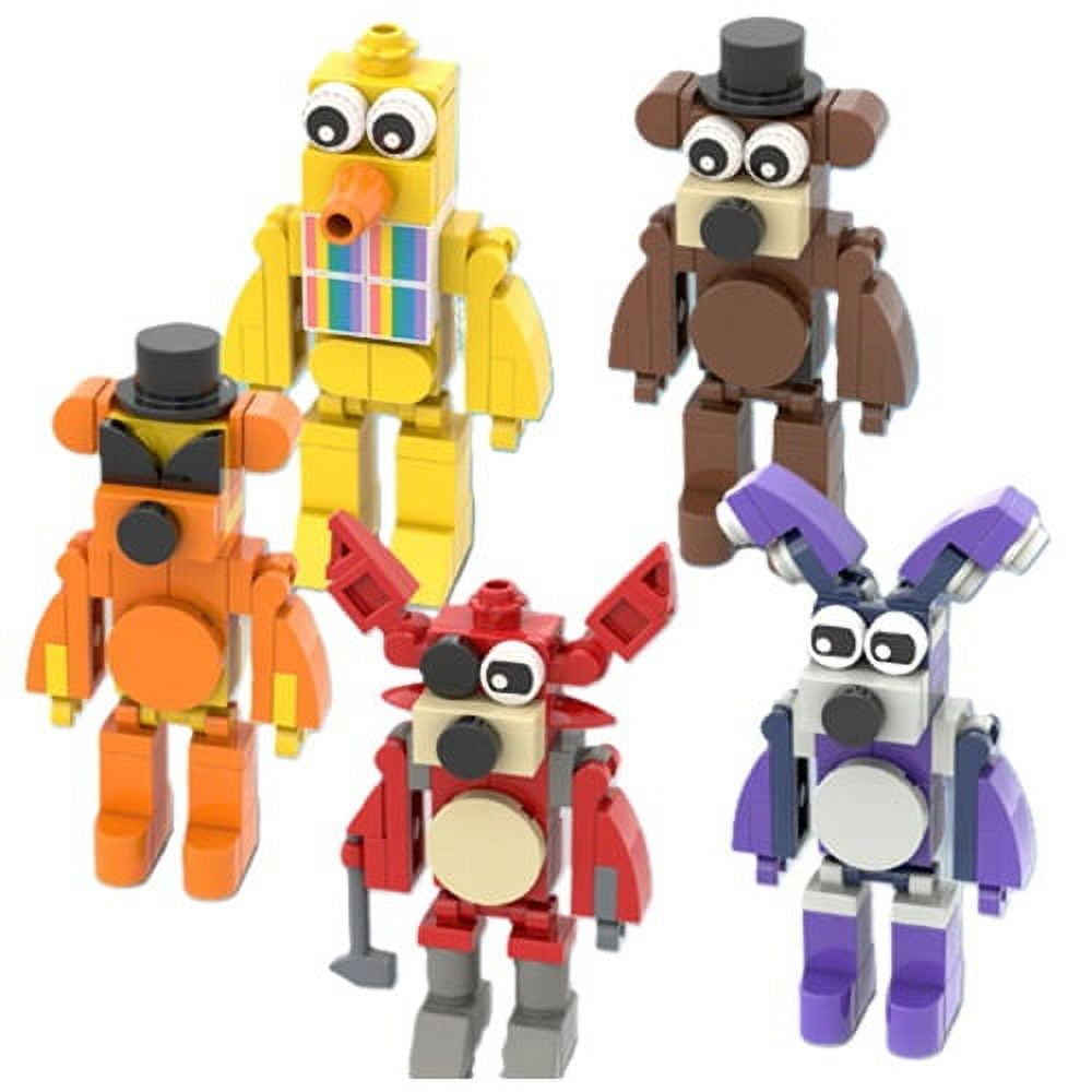 Genérica - Figuras Five Nights At Freddys Bloques Para Armar