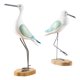 thumbnail image 2 of Estatuillas De Gaviota Artesanía Estatua De Pájaro Micro Paisajismo Decoración Accesorios Oficina Verde, 2 of 3