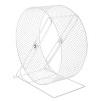 Magideal - Rueda De Hámster Rodillo De Juguete Silencioso Robusto Redondo Diversión Para Jugar Y Correr Con Soporte Rueda Para Correr Hámster Rueda De Ejercicio Diámetro 26Cm