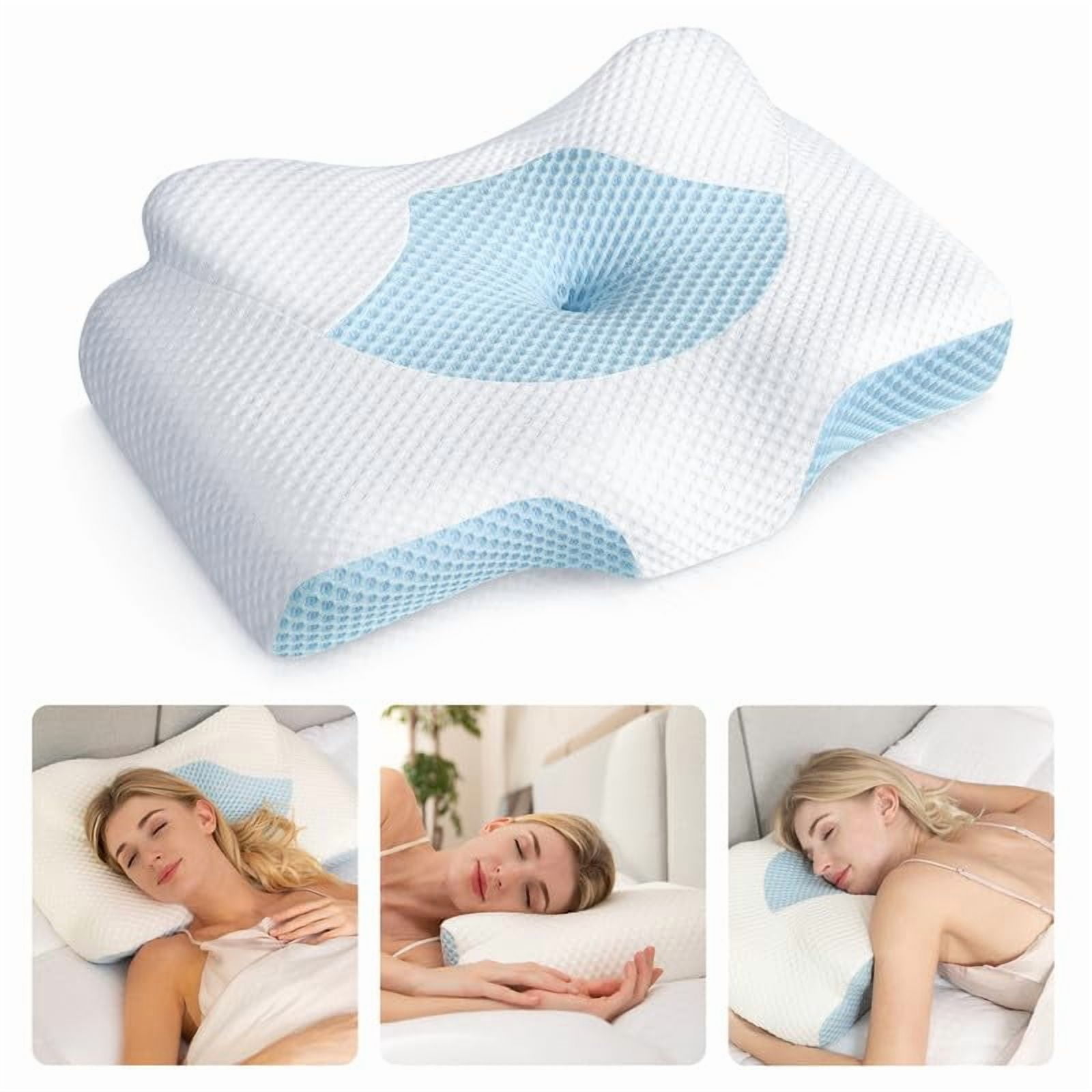 Osteo Bi-flex - Almohada Cervical Osteo Para Aliviar El Dolor De Cuello, Espuma Viscoelástica