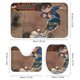 thumbnail image 3 of Detective Conan Caso Cerrado theme 4 piece Shower Curtain Set With Rugs Waterproof Bathroom Decor Set Includes Bath Mat U shaped Rug Toilet Lid Cover And Curtain With Hooks, 3 of 6