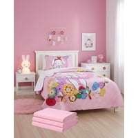 Imac Hogar - Pack Cubrecama Sherpa Mas Sabana De Polar Plaza Y Media