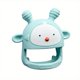 thumbnail image 3 of Silicone Baby Teething Toy Never Drop Infants Toys Baby Teether Infant Rattling Teether Soothing Pacifier Teething Toys For Babies 6-12 Months BPA Free (1/2 Pack), 3 of 5