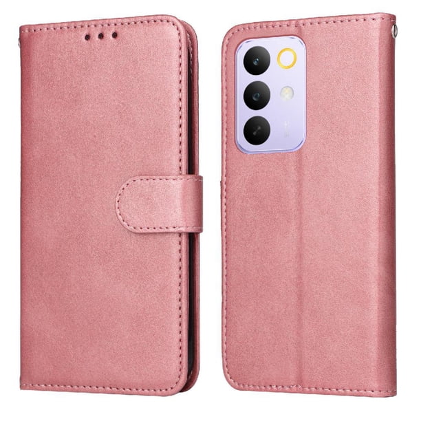 Funda Billetera para Realme C85 Pro con Porta Tarjetas y Soporte Ajustable Rosa