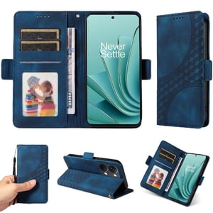 Carcasa Foxdock Oneplus Nord 3 De Cuero Pu, Diseño Acolchado Clásico, Protección Contra Caídas Y Rayones