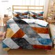 thumbnail image 1 of Nordic Modern Fashion Morandi Art Duvet Cover casal luxury Bedding Set Soft Quilt Cover and Pillowcases Single/Double/Queen/ Bed Sheets, 1 of 5