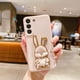 thumbnail image 1 of Elevate Your Phone with a Cute Rabbit Stand & Soft Silicone TPU Phone Holder: Protective Case for Samsung Galaxy S23/S22/S21/Plus/Ultra/FE, 1 of 3