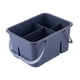 thumbnail image 1 of Cesta De Almacenamiento De La Caja De La Caja De La Herramienta De Limpieza Cesta De Almacenamiento Para La Oficina Del Restaurante Peque?o Gris Oscuro, 1 of 3