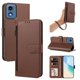 thumbnail image 1 of Funda con Billetera para [Motorola Moto G Play 2024 5G] con Bolsillo Zipper y Tarjetero Marrón, 1 of 6