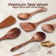 thumbnail image 2 of Set de Utensilios de Madera Woodlands USA de Teca 8 Piezas para Cocinar, 2 of 8