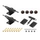 thumbnail image 3 of CAMIONES Skateboard 52mm Ruedas Y Rodamientos Con Pastillas Rodamientos Rojos, 3 of 5