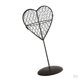 thumbnail image 4 of 2 Unids De Hierro Alambre En Forma De Corazón Soporte Suculento Macero De Pie Plantador De Plantas, 4 of 5