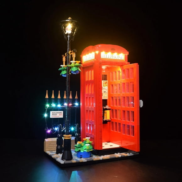 Kit Luces LED LightGo para Lego 21347 Cabina Roja
