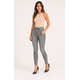 thumbnail image 3 of Jeans Gris Pitillo Tiro Alto Mujer J9272, 3 of 9