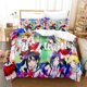 thumbnail image 1 of Love Live College Idol Festival Bedding Set Boys Girls Twin Queen Size Duvet Cover Pillowcase Bed Kids AdultBed Sheets, 1 of 5