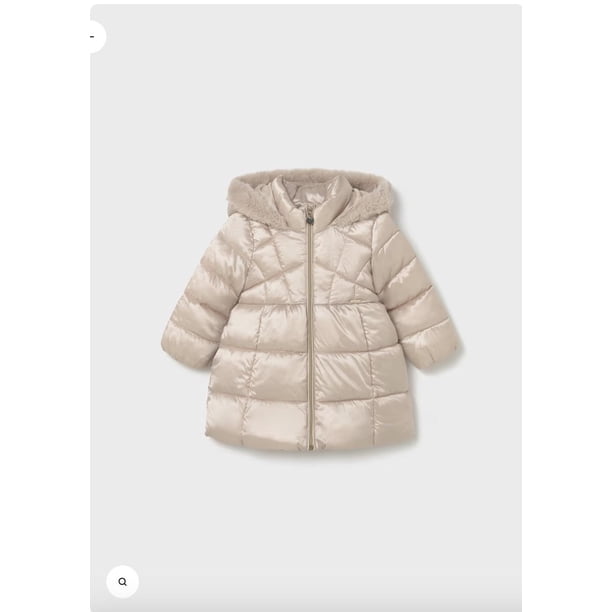 Chaqueton, diseño corte largo. beige 4 Años