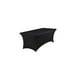thumbnail image 2 of Mantel Forro Spandex Para Mesa Plegable 1.80 Mts Negro, 2 of 2