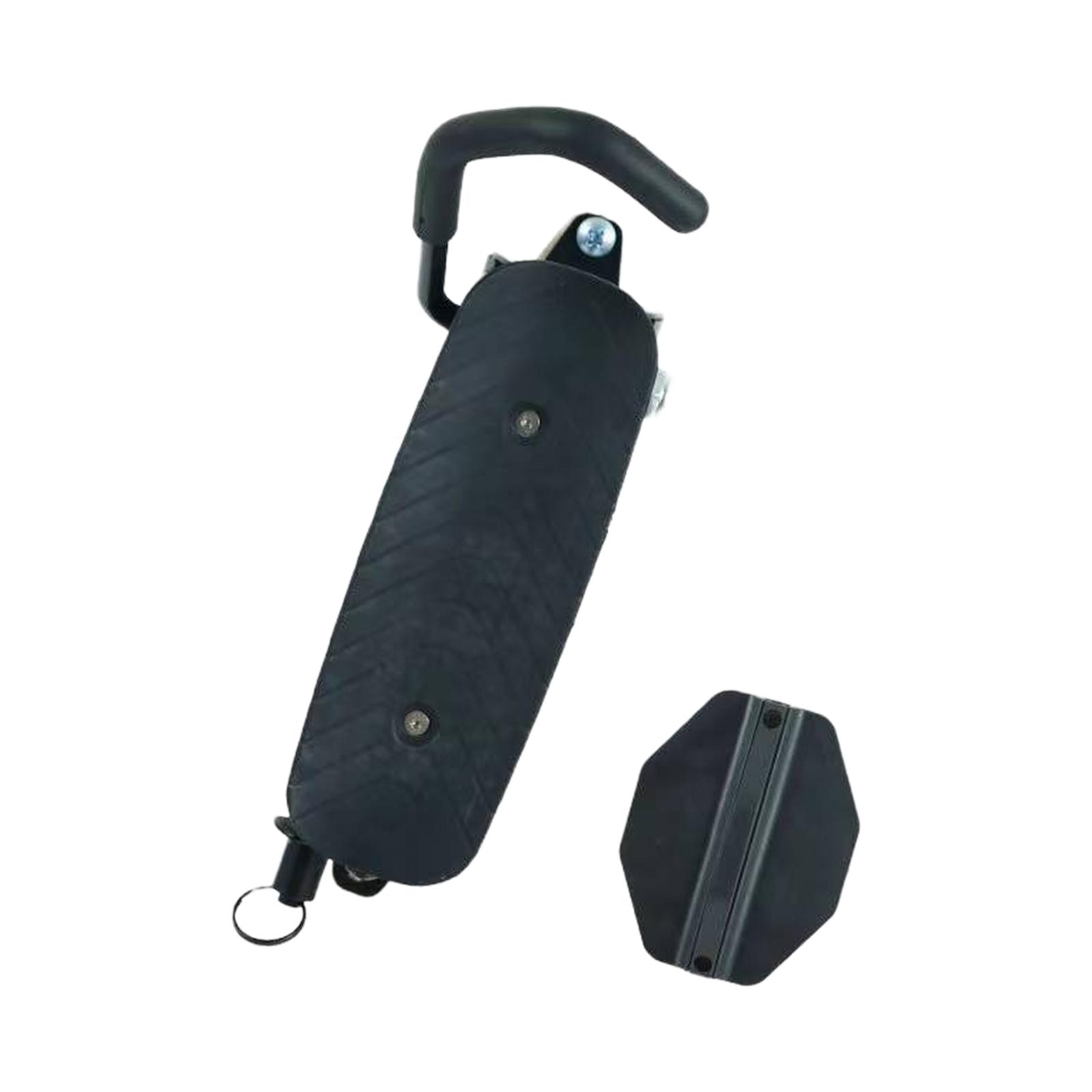 Magideal - Estante De Pared Giratorio Para Bicicleta, Soporte Para Almacenamiento De Bicicletas Con Bandeja Para Neumáticos, Gancho Vertical Para Bicicleta Que A