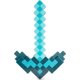 thumbnail image 4 of Accesorio De Juguete Minecraft Transforming Diamond Espada Y Pico 2 En 1 Tamaño Infantil, 4 of 6