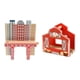 thumbnail image 3 of 2x Tren De Ferrocarril De Madera Conjunto De Accesorios De Construcción Decoración Para Regalo De Ni?os, 3 of 5