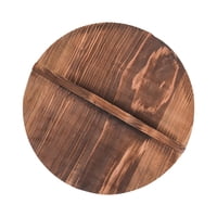 Bothyi - Tapa Abatible De Madera, Tapa Redonda Para Utensilios De Cocina, Para El Hogar, Cocina, Camping, Cabañas, Ollas De 30Cm
